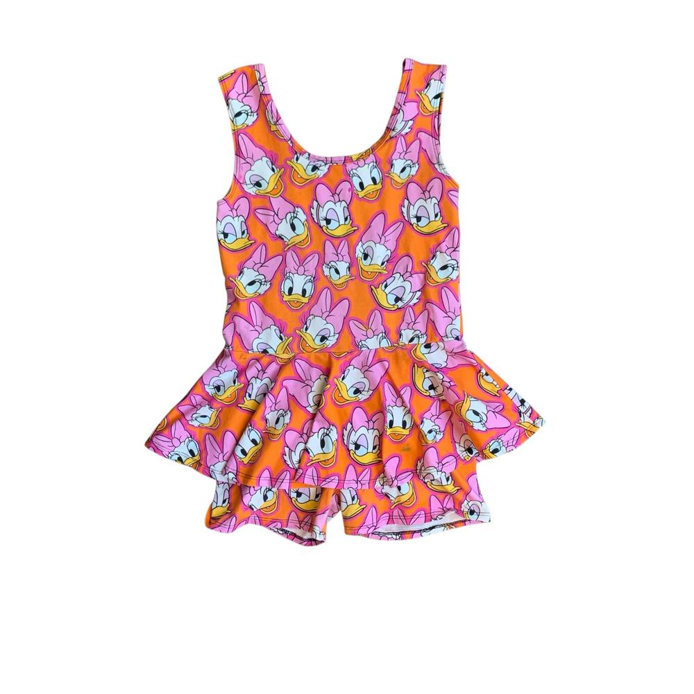Wild Rich Kids Daisy Duck Skirted Romper 13/14
